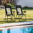 2 Pieces Patio Adjustable Folding Recliner Chairs With 7 Level Adjustable Backrest