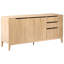 2 Door Sideboard MONCTON Light Brown