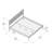 Harbor King Bed with Upholstered Headboard, Blonde/Swiss Coffee-2005637370-2005637371