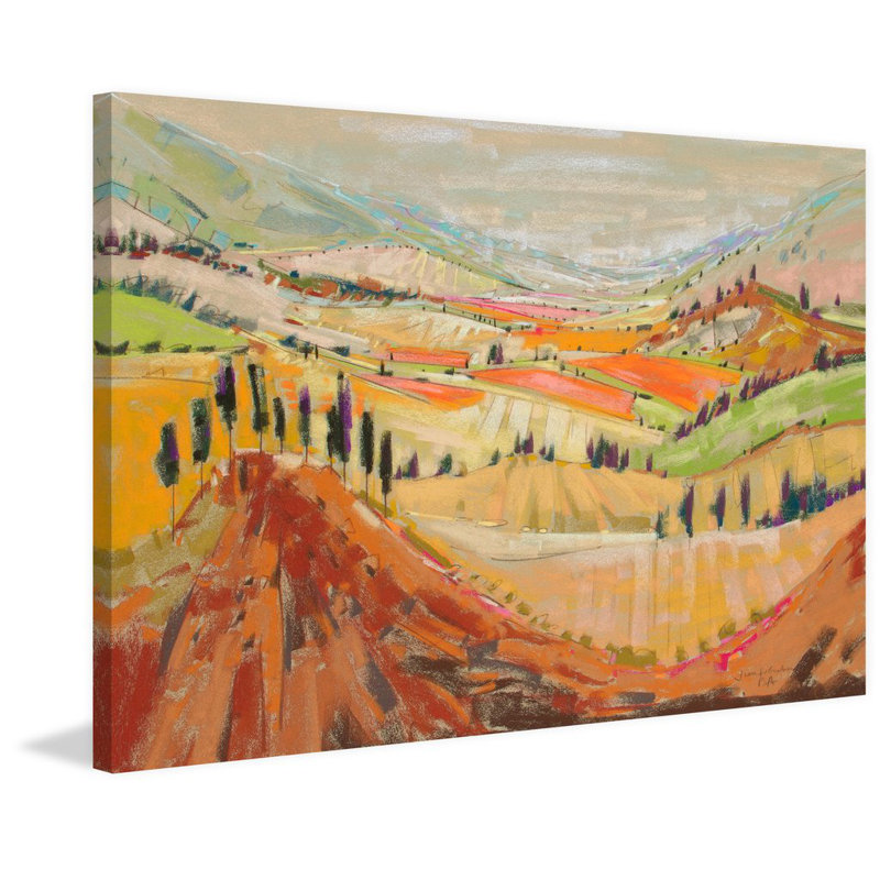 Jennifer Gardner - Wrapped Canvas Painting, 30cm H x 45cm W x 3.81cm D