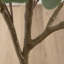 Faux eucalyptus Eudora avec pot à fleurs en bois et métal Gavri-144881338-145522158