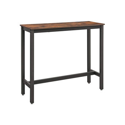 Hemsworth Rectangular with Steel Base Dining Table