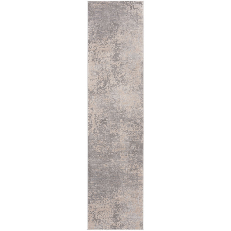 Tapis abstrait Keyra Performance, Tapis de couloir 2 pi x 8 pi