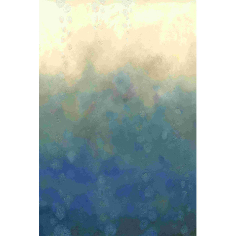 Mer et ciel I, H 12 po x l 8 po x P 1,25 po