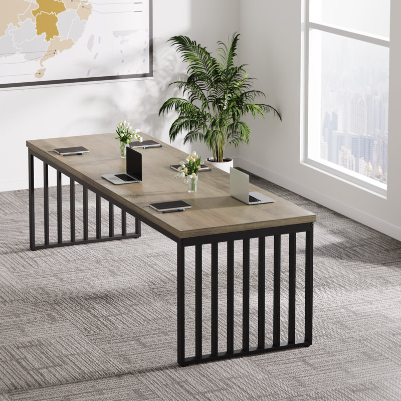 Table de conférence Talan 78,74 po (chaises non incluses), Brun
