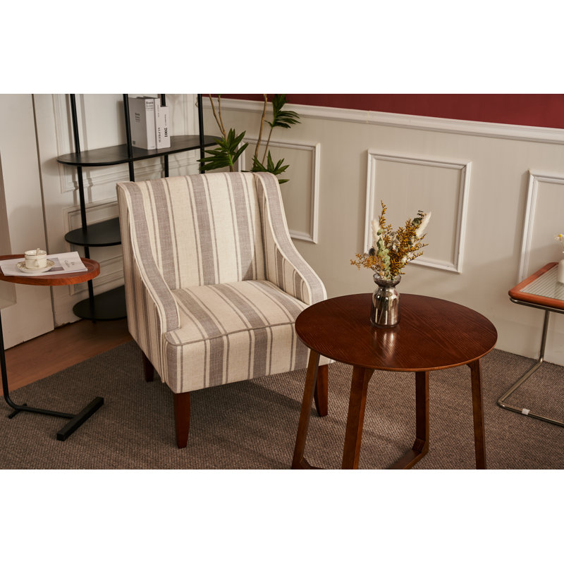 Ballew Upholstered Club Chair, in Grey