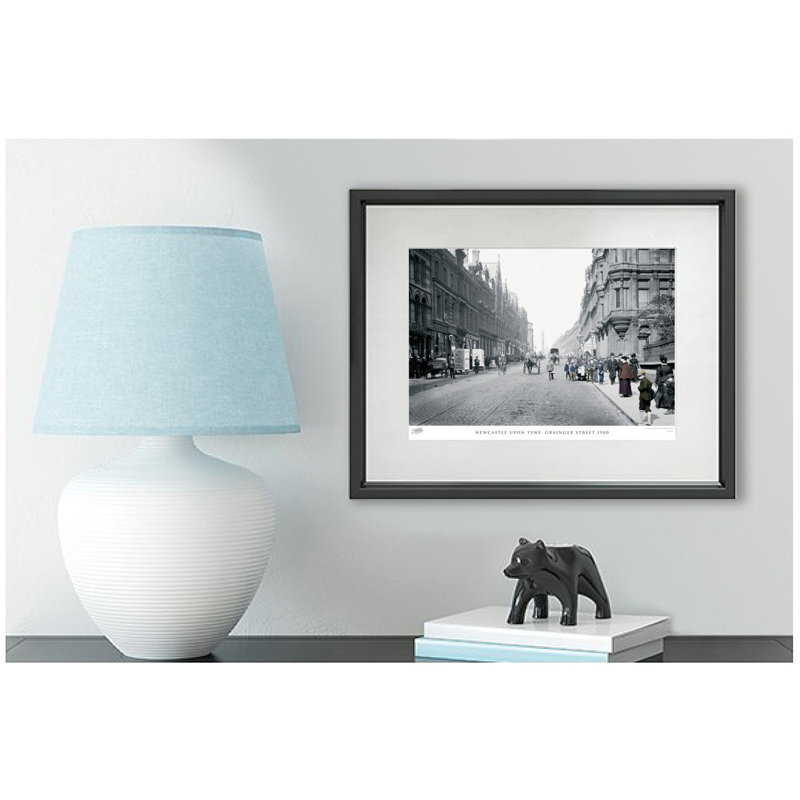 Newcastle Upon Tyne, Grainger Street 1900 by Francis Frith - Single Picture Frame Print, 28cm H x 36cm W x 2.3cm D