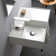 Scarabeo By Nameeks Teorema 17.32'' White Ceramic Rectangular Bathroom Sink with Overflow