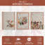 Ensemble de 3 torchons de cuisine 100% coton 20 "x 27,5" Maison d 'Hermine