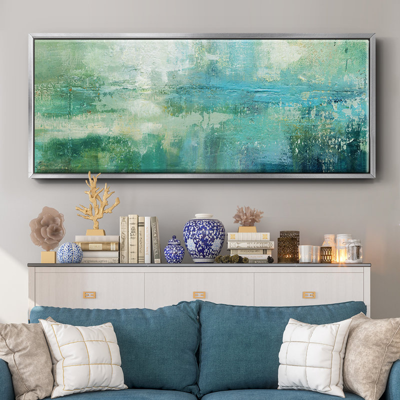 Lily Lake- Framed Canvas