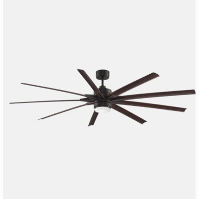 Odyn 84'' Ceiling Fan with Light Kit