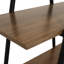 Étagère échelle style A à 4 niveaux 68,5 "de style industriel, brun
