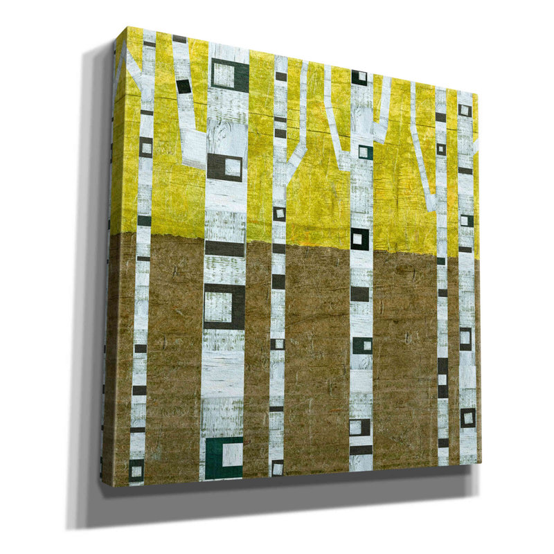 Ouida Fall Birches par - Impression, H 12 po x l 12 po x P 0,75 po