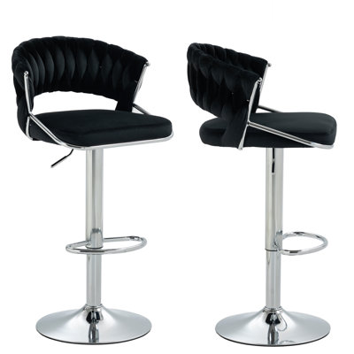 Christal Height Adjustable Swivel Bar Stool