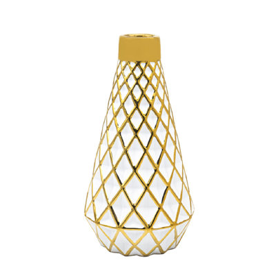 Linden Diamond Cut Vase Large