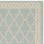 Tapis turquoise / beige Welby-20792685