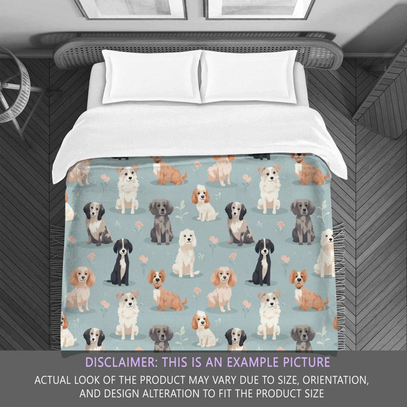 Literie pour chien fantaisiste, Édredon simple