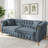 83.5'' Comfort Tufted Velvet Sofa with Wooden Frame-115949307