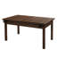 Table de salle à manger 2 en 1 avec plateau amovible, porte-gobelets et pieds en bois massif Wesvara 63 po x 40 po