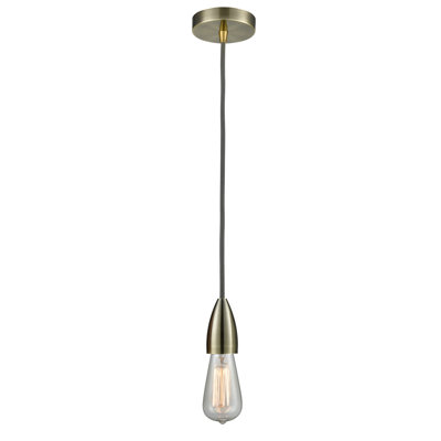Luminaire suspendu à 1 lumière Cecile