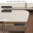 Simple modern rectangular rock plate table sets-105970610