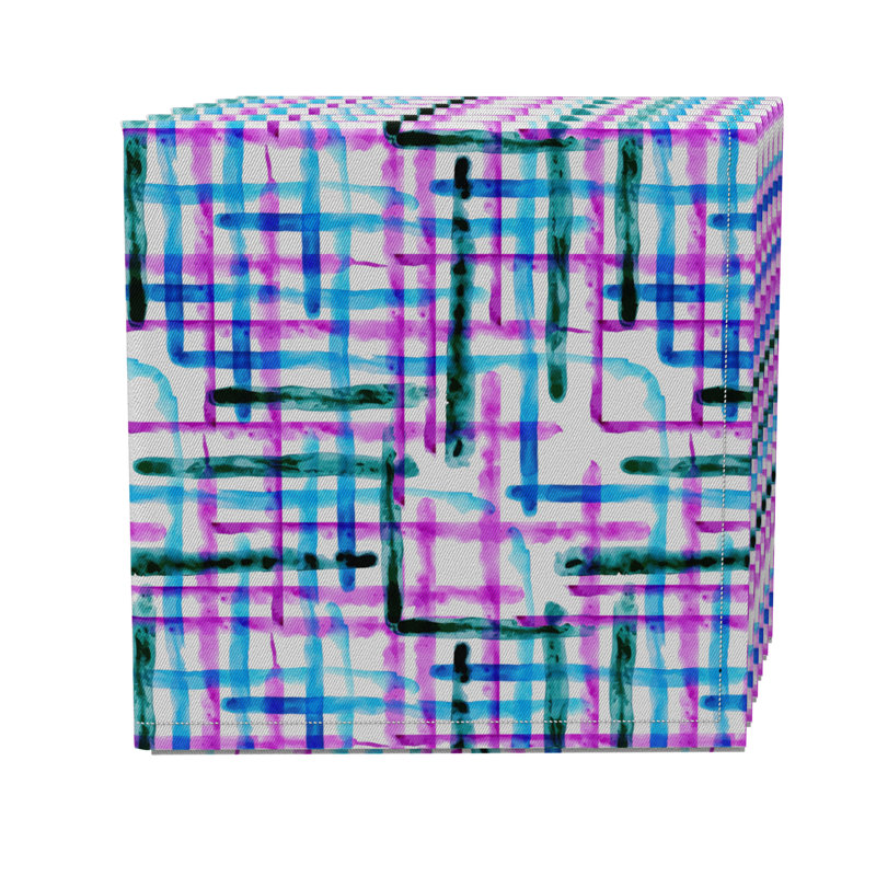 Cotton Twill No Pattern Square Napkin