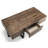 Latrevion Solid and Manufactured Wood Coffee Table with Storage Drawer-53589517