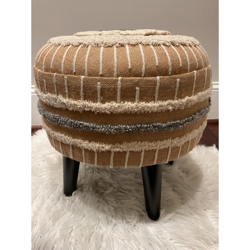 Solid Wood Accent Stool