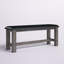 Banc en simili cuir Katarina
