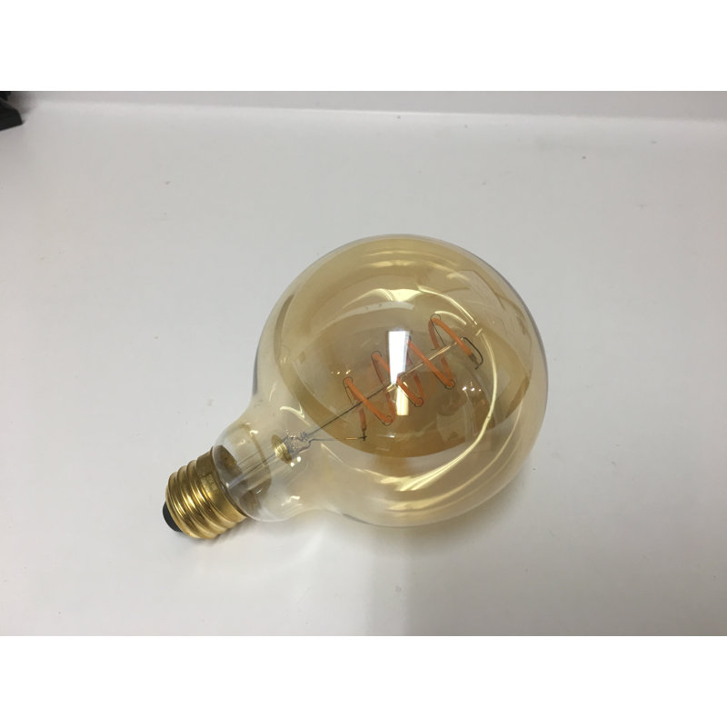 Ampoule à del g95 de 60 watts équivalente à del, blanc chaud (2200k) e26/base moyenne