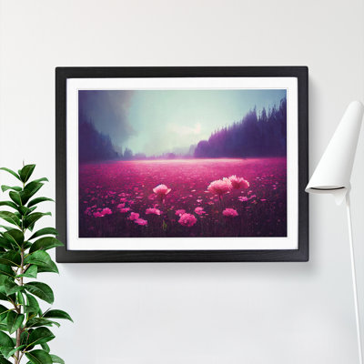Carnation Flowers - Single Picture Frame Print