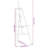 vidaXL Easel Stand 21.1x37.4x50.0" Solid Wood Pine-987302849