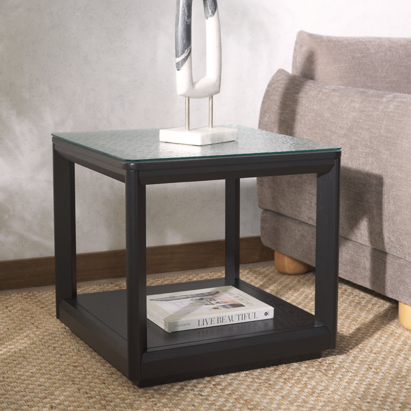 Table d'appoint Charde, Noir