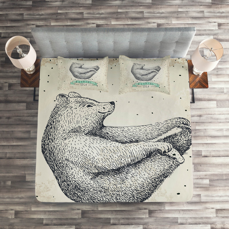 Farmhouse / Country Polyester Coverlet