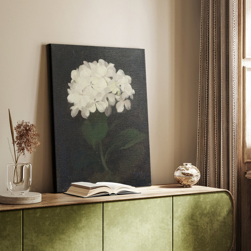 Imprimé floral rétro CCXC III - galerie Cavas sur mesure, H 27 po x l 18 po