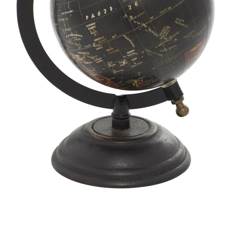 Globe de table, Noir, noir, noir, noir