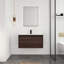 Meuble-lavabo simple 18,1 po avec plateau en céramique Lynnlea-598970870