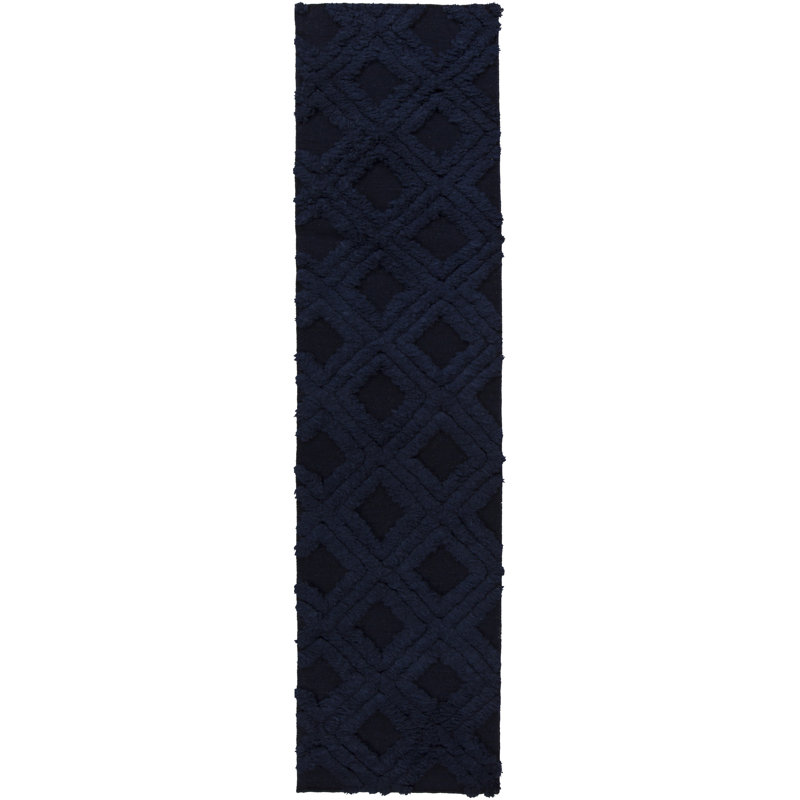 Burchfield Flatweave Wool Geometric Indoor Rug, Rectangle 3'6" x 5'6"