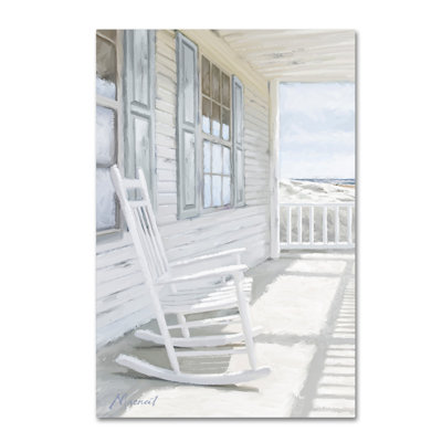 Chaise berçante Armand - reproduction sur toile