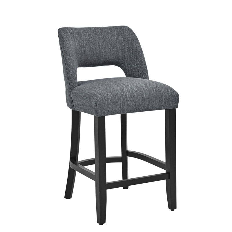 Tabouret de bar Bisto, Gris foncé, 4