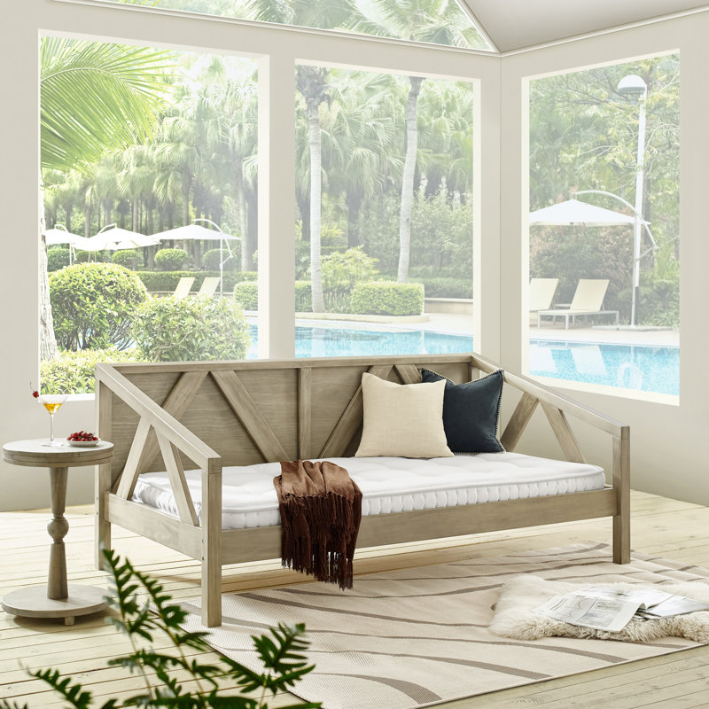 Lit de jour simple Michael, Blanc