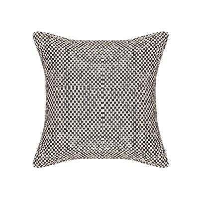 Coussin intérieur / extérieur carré à carreaux