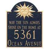 4-Line Wall Address Plaque