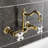 Kingston Brass Double-Handle 2-Hole Wall-Mount Bridge Kitchen Faucet-93676251-90545650