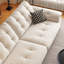 Canapé modulaire en chenille blanc crème-515023934-515023935-515023928