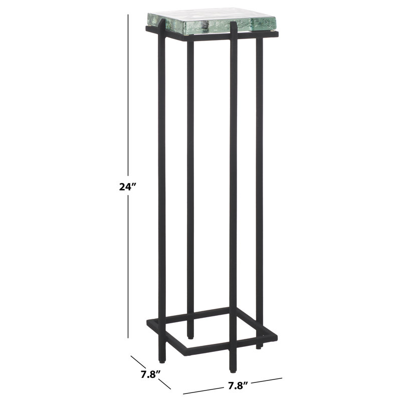 Bianeth Glass Top End Table