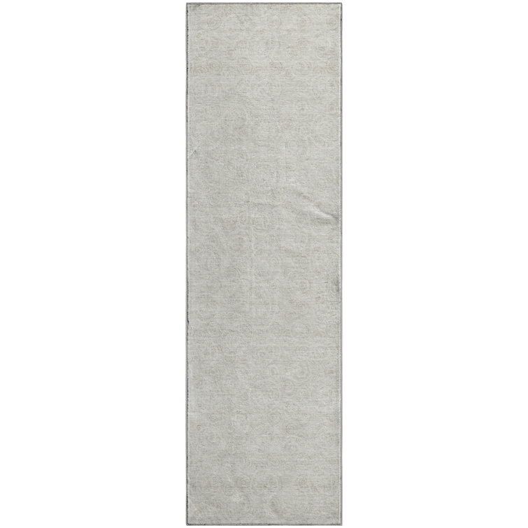 Premium Machine Washable Prisco Ivory Rug