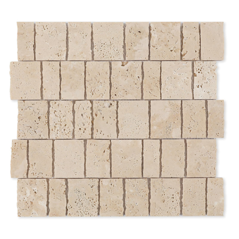 Adolif 3 Inch Arabesque Carrara White Marble Mosaic Tile for Wall Floor, 5 Sheets, 3.9 sq.ft