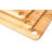 3-Piece Bamboo Cutting Board Set