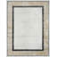 Tapis d'intérieur gris anthracite moderne 5 pi 3 po x 7 pi Leuchte-659815031